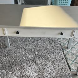 Gray And White Painted Desk-Ashley Furniture