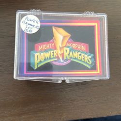 Power Ranger Cards