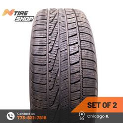 Pair of 2 Take Off 245/55R19  103H  Goodyear  Assurance WeatherReady