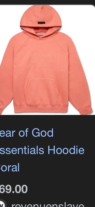 Pink Essential Hoodie