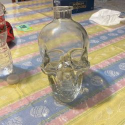 Crystal Skull Glass