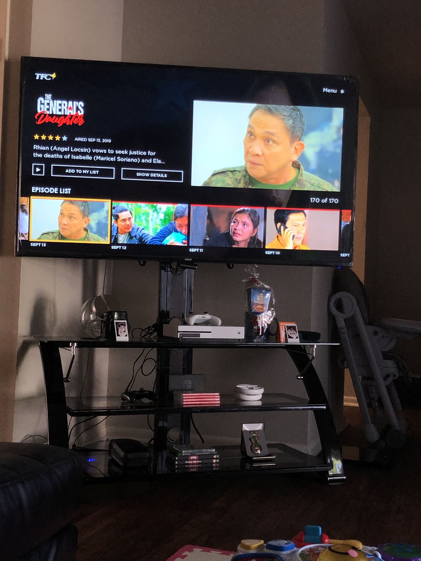 65 INCHES RCA TV WITH ROKU