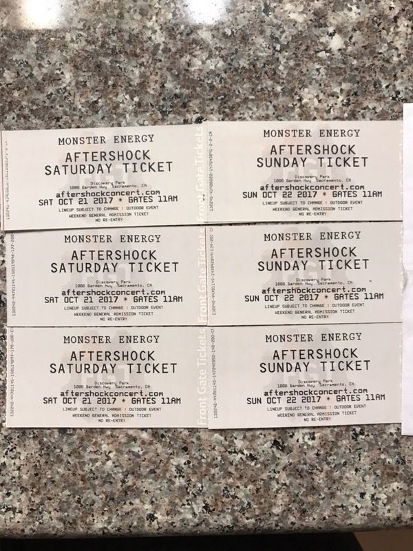Monster Energy Aftershock Festival