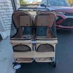 New Pet Double Stroller 