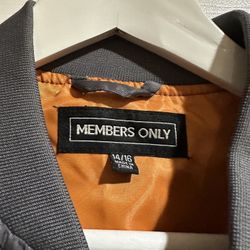 Members only Bomber jacket