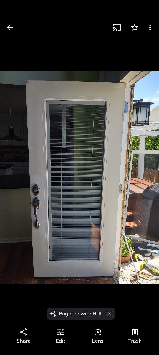 Dual Storm door, Used In Good Condition