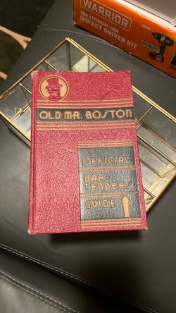 Old Mr Boston official bartender guide