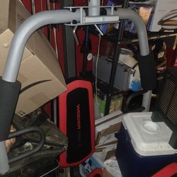 Weider 2980 Chest Back Shoulders Quaads Gym Set