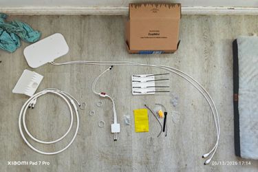 Waveform DualMini: Low-Profile 2x2 MIMO Window Antenna Kit | Omnidirectional 4G/5G Routers & Hotspots | for Netgear M5 & M6, Verizon, AT&T | Homes and