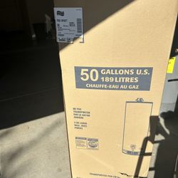 50 Gallon Gas Water Heater Brand New