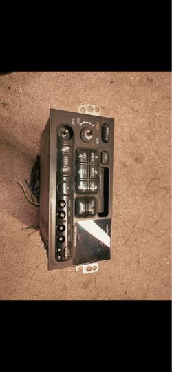 Chevy s10 radio cassette