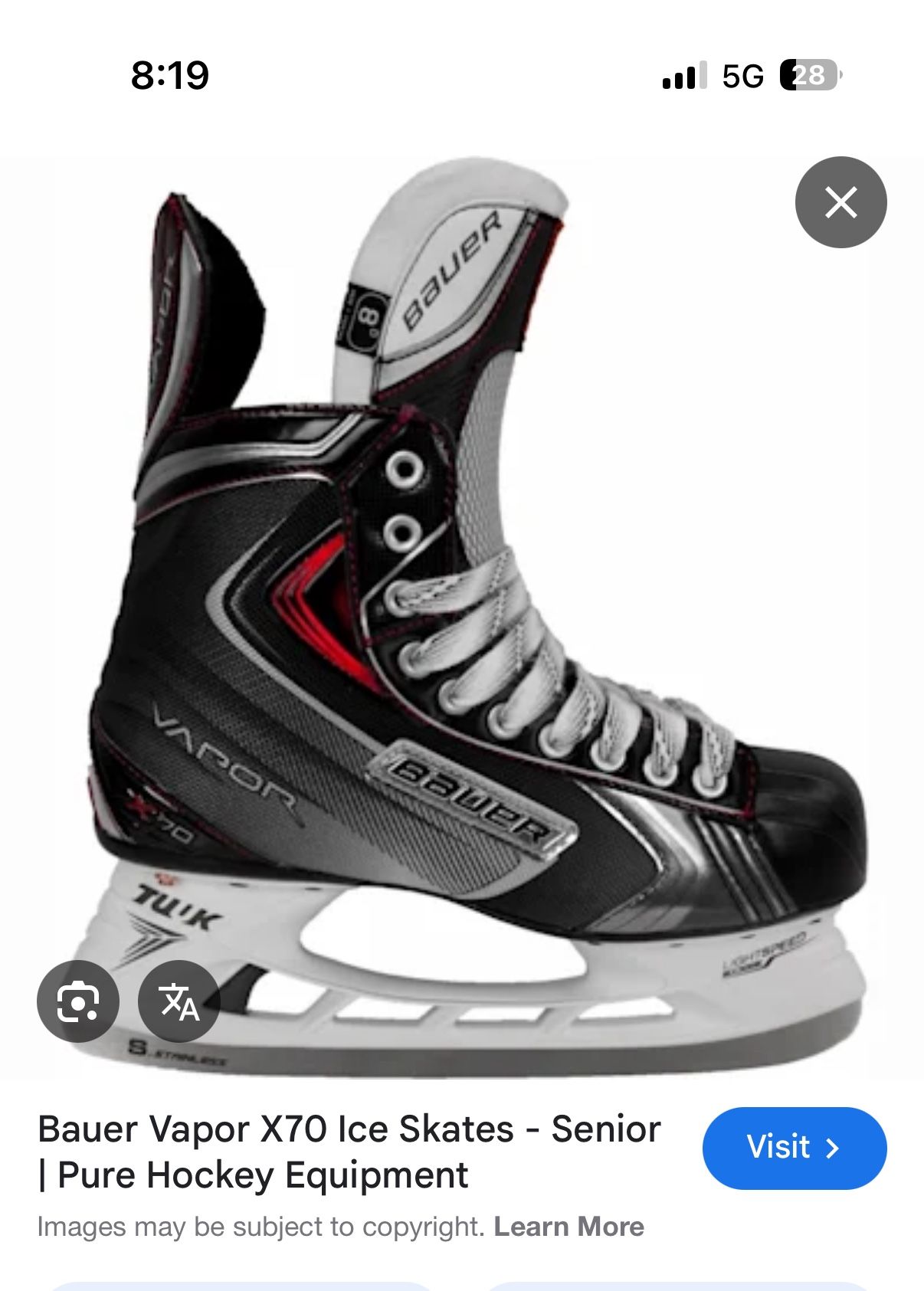 Bauer Ice hockey Skates