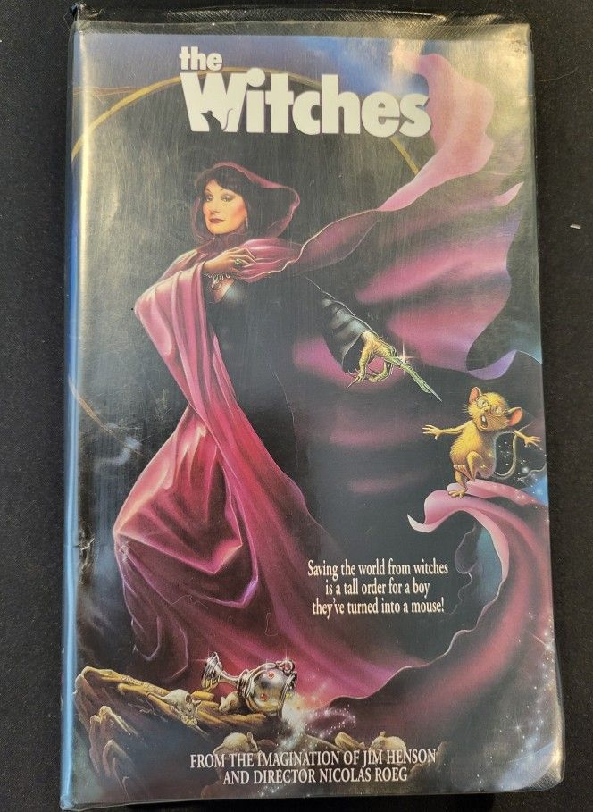 π§ββοΈβ¨ The Witches (VHS, 1991) β Jim Henson / Roald Dahl Classic β¨π