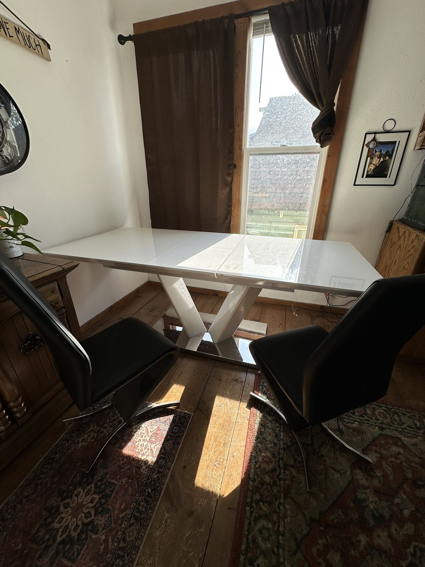 Marble Table Set W/ Chairs