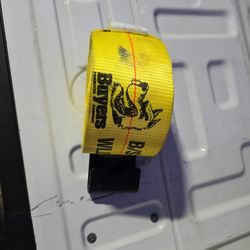 4"  x 27' WINCH STRAP w/ FLAT HOOK