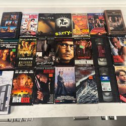 VHS LOT $50