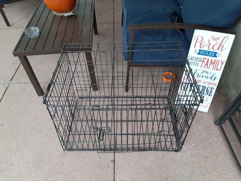 Dog Cage Small Dog/Puppy 22Lx19Wx20H