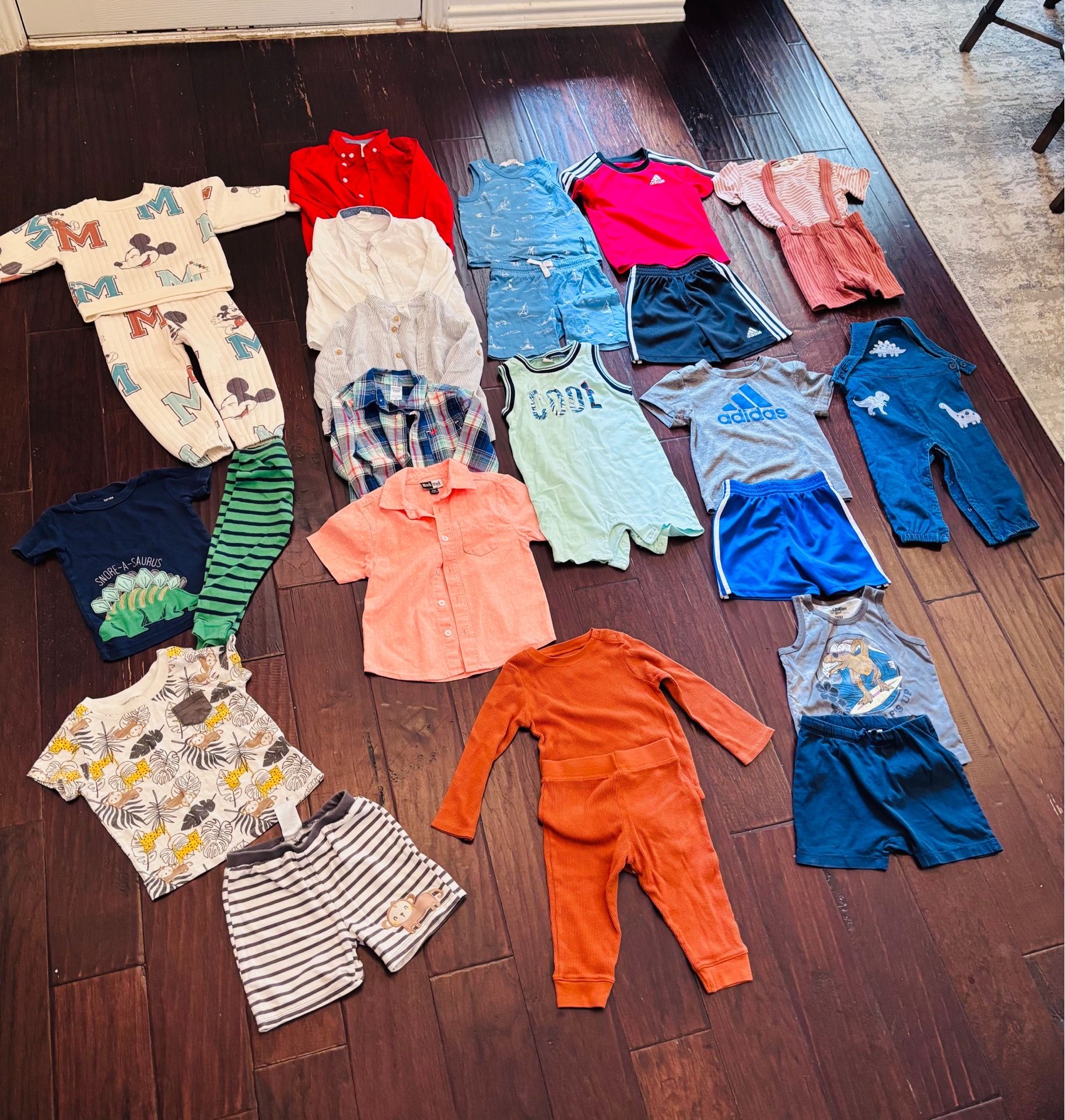 Toddler clothes size 2T-18 months