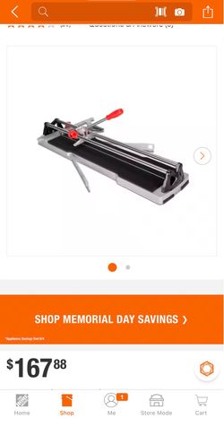 Speed 72 N 28 in. Tile Cutter with Tungsten Carbide Blade and Replacement Blade