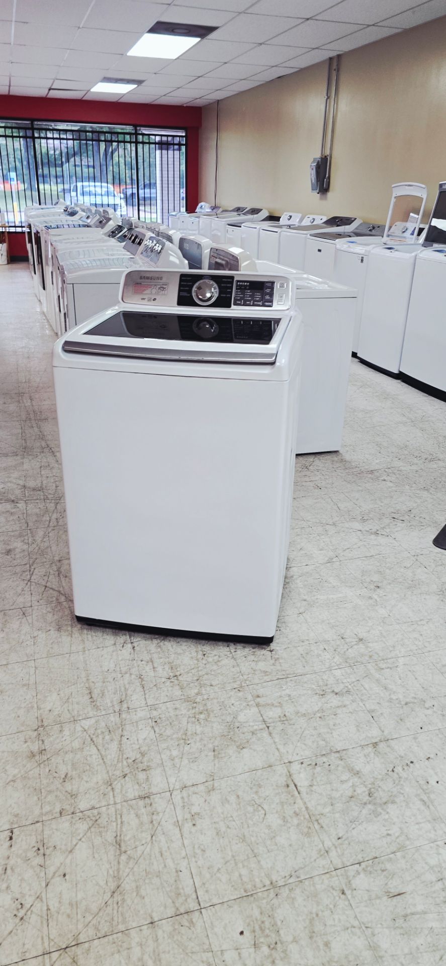 Washer top -load deliveey extra fee