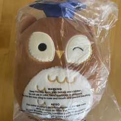 Graduation Squishmallow Owl NEW In BAG! Also Have A Graduation Shark