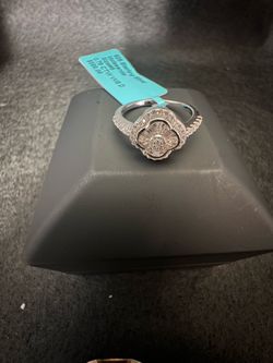 925 sterling silver clover ring