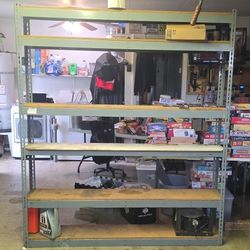 Metal Shelf (6 adjustable Tiers)