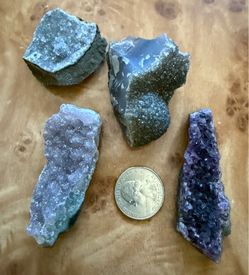 amethyst clusters