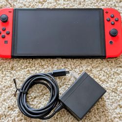 Nintendo Switch OLED with Charger