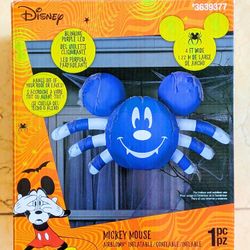 Disney Mickey Mouse Halloween Inflatable Spider