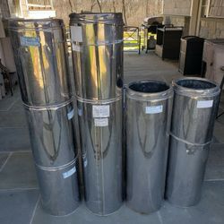 Metalbestos 10 Inch Stainless Steel Chimney Flue Pipe 