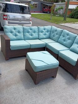 Outside couch