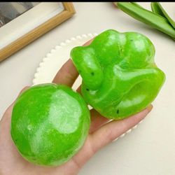 Kiwi slushy stress relief squishy