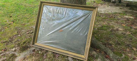 24 X 30 Vintage Gold Picture Frame