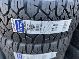 BFGOODRICH All-TERRAIN T/A KO3 LT305/65R18 TIRES FOR SALE!!!