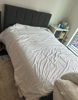 Zinus Full Size Bed 12 inch and Frame 150 for both!