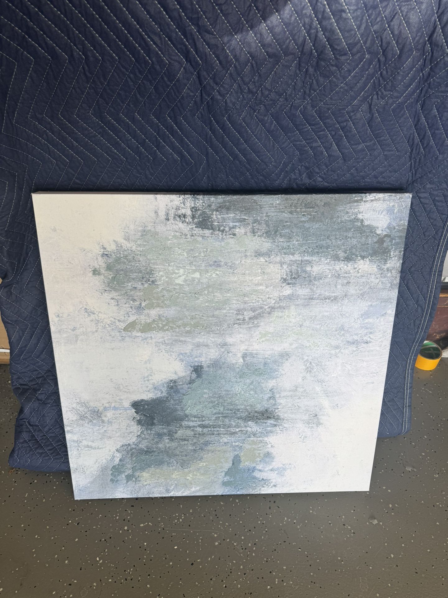 Abstract Blue Art