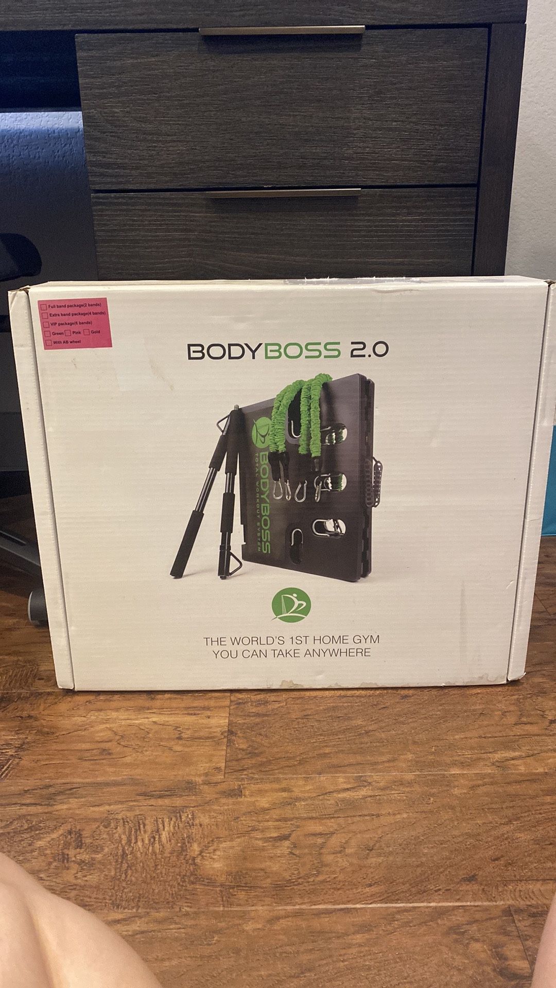 NEW BodyBoss 2.0 Home Gym Workout Pink