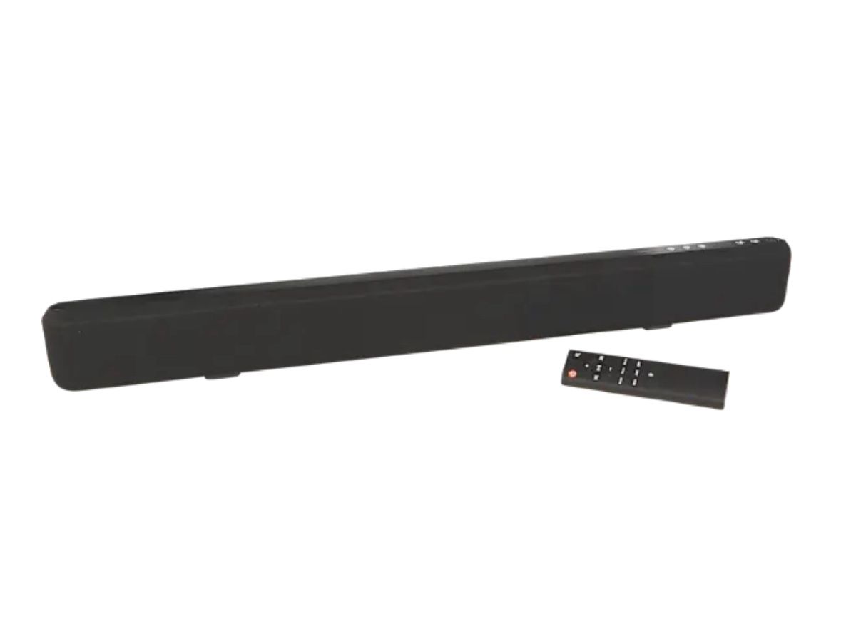 AmazonBasics 2.1 Channel Bluetooth Sound Bar with Built-In Subwoofer