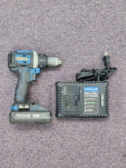 Hercules 1/2" Drill with Upgraded 4.0Ah 20V Battery & Charger