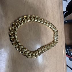16k Gold Cuban 20inch 22mm