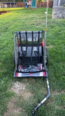 Toddler bike trailer