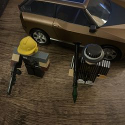 Jazwares ROBLOX Car Crushers copper 2 grandeur dignity 2 FIGURES weapons ninja