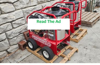 Diesel Hot Water Pressure Washer 4000 Psi Magnum Gold