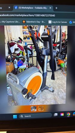Foldable Elliptical Machine