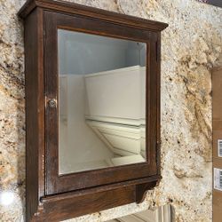 Antique medicine cabinet