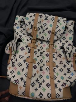 Louis Vuitton Christopher MM Monogram Craggy Backpack Vanilla M25240