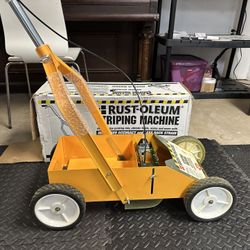 Rust-Oleum High-Performance Striping Machine