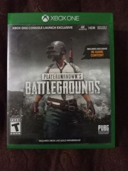 Xbox One Edition of PUBG