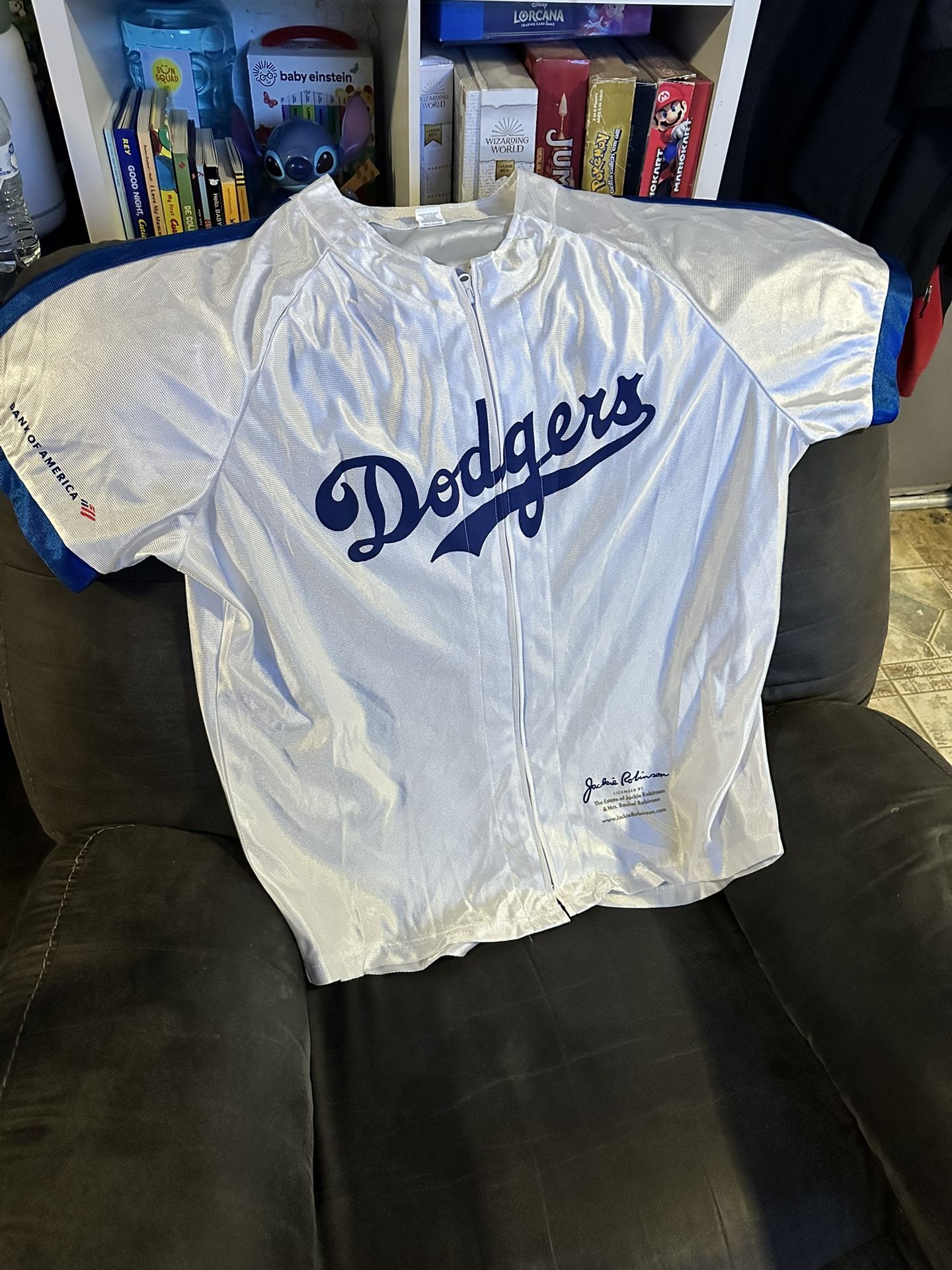 Dodgers Zip up Jersey